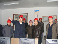 安徽省安監(jiān)局陳副局長(zhǎng)一行赴安徽圣奧調(diào)研 