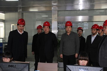 銅陵縣委縣政府對安徽圣奧進(jìn)行實(shí)地調(diào)研 